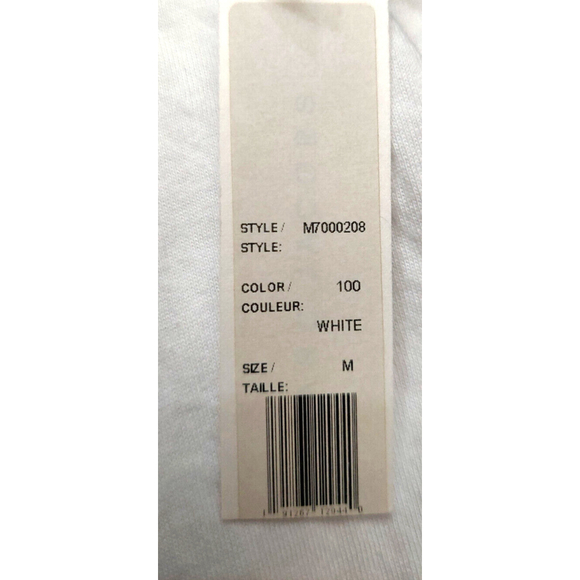 NWT Marc by Marc Jacobs White Cotton Graphic Print Pride Tee Shirt Sz Small - Picture 13 of 13